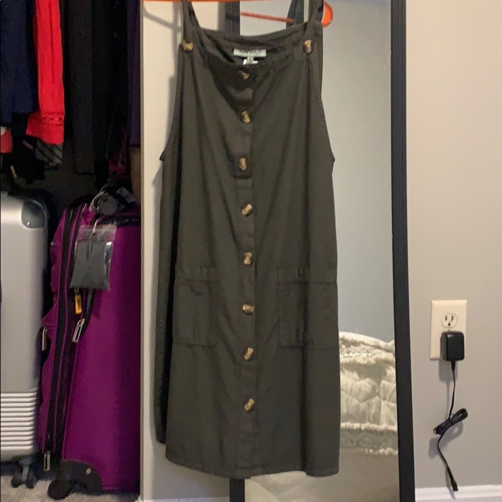 Button down dress